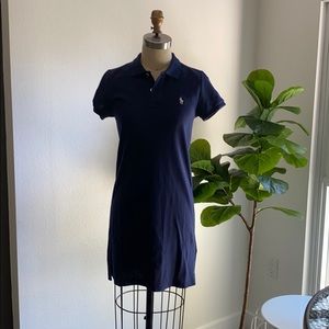 Polo mesh mini dress
